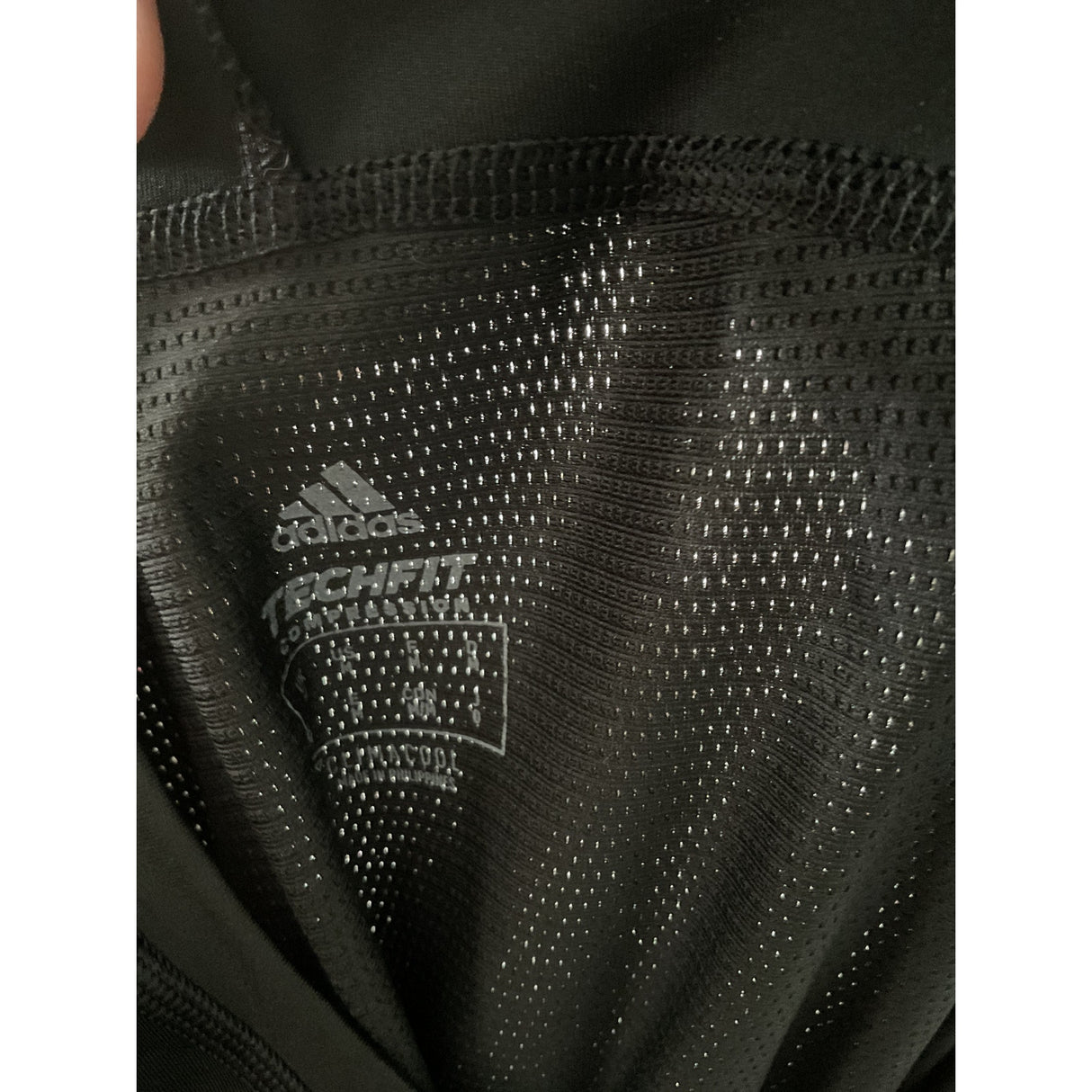 Adidas Women's Black Polyester Blouse (Size M)