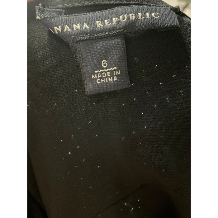 Banana Republic Black Shift Dress 6