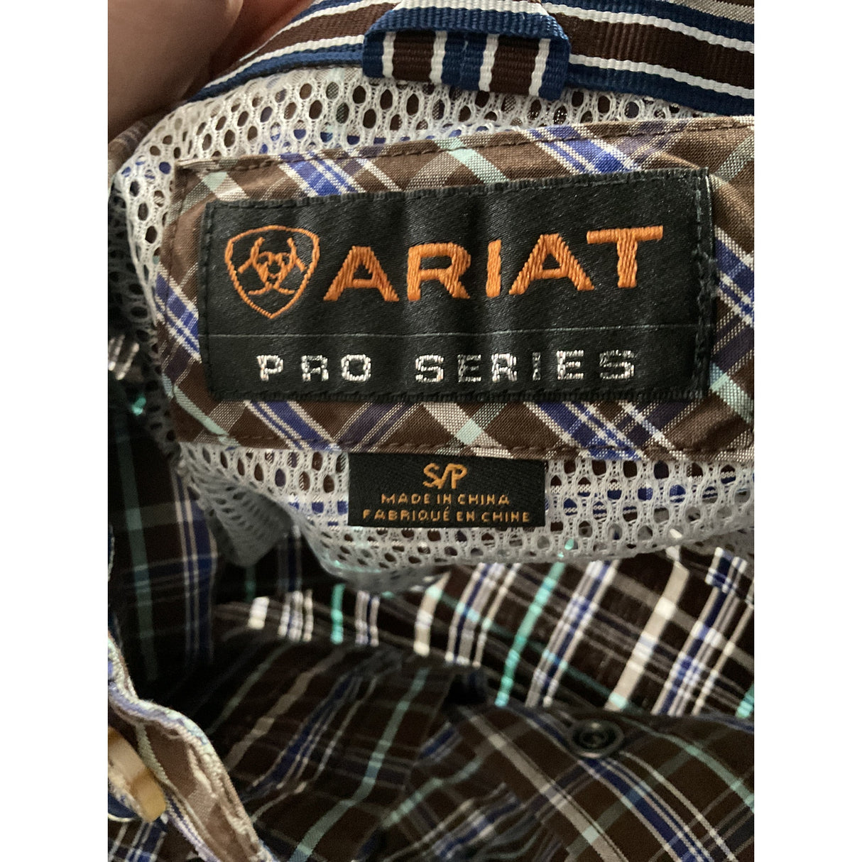 Ariat Multicolor Tartan Dress Shirt