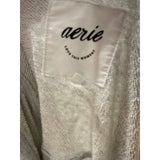 Aerie Gray Cotton Cardigan - Women's M