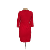 Calvin Klein Red Midi A-Line Dress