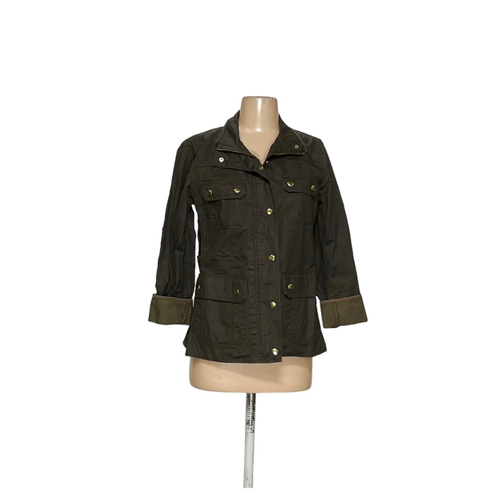 J.Crew S Green Cotton Jacket - Basic Style