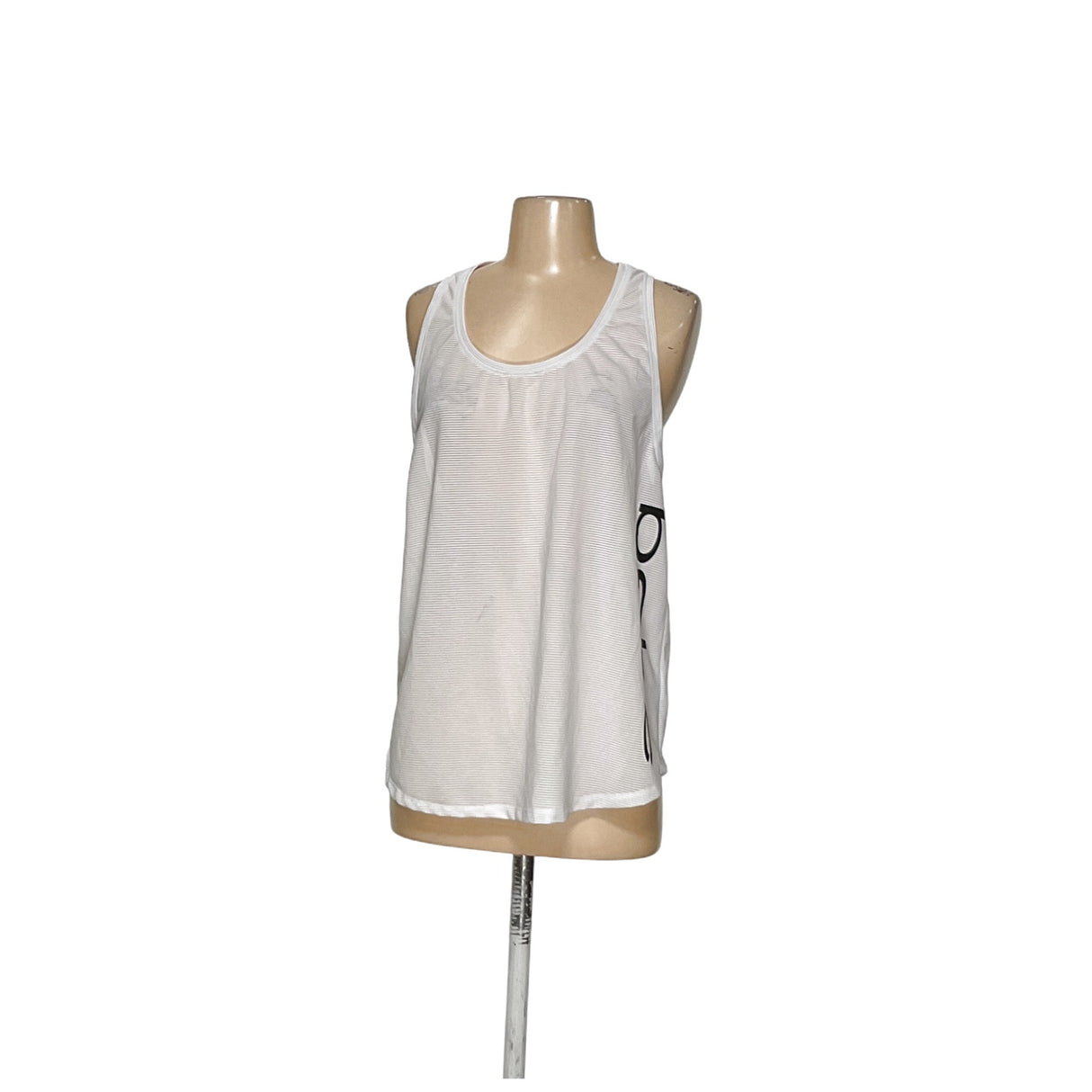 Bebe White XL Activewear Top