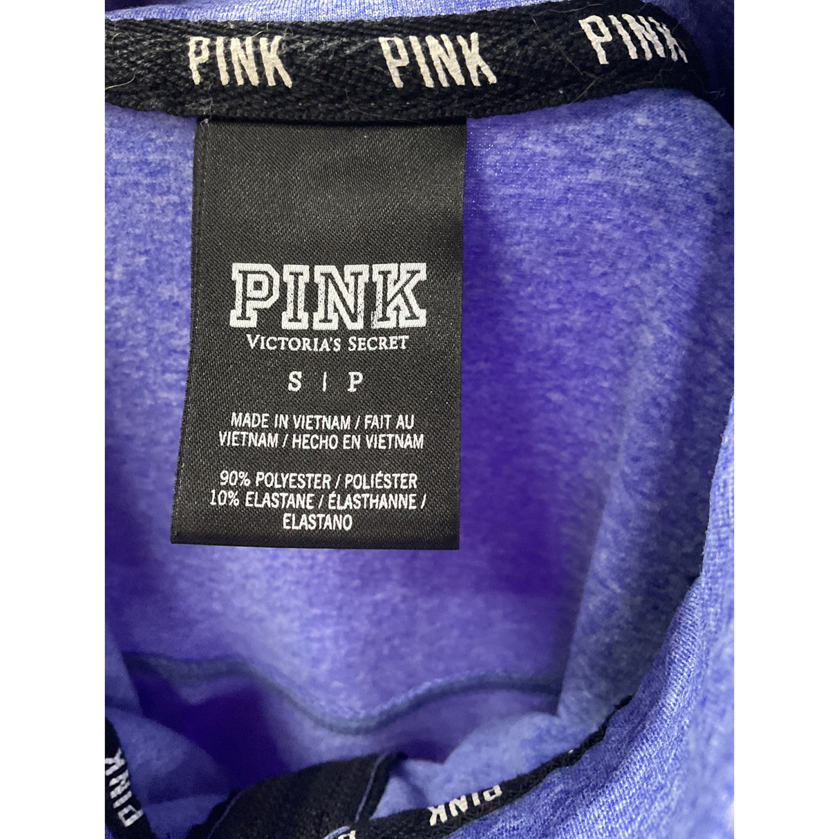 Victoria's Secret Blue Henley Sweatshirt, Size S