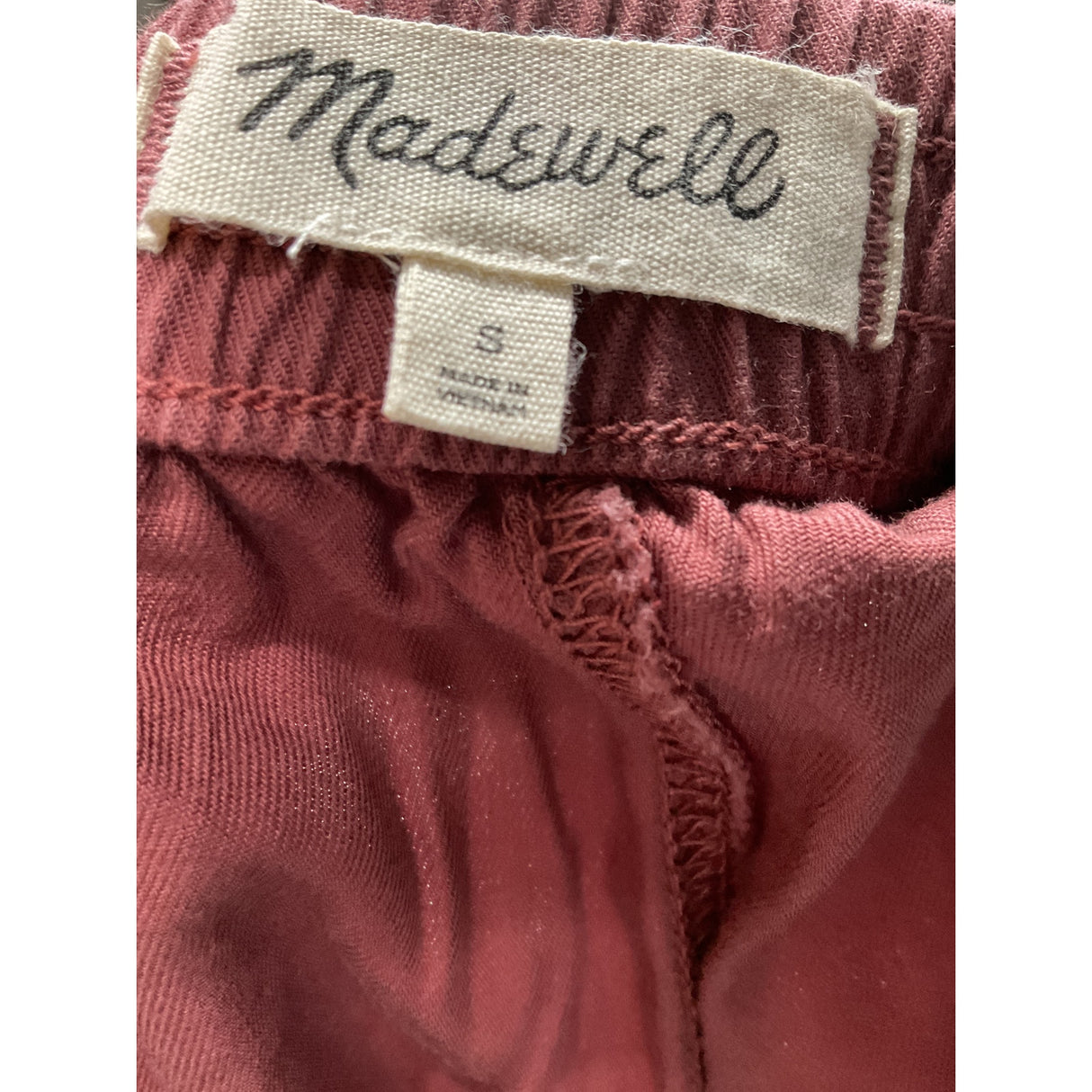 Madewell Pink Sailor Shorts