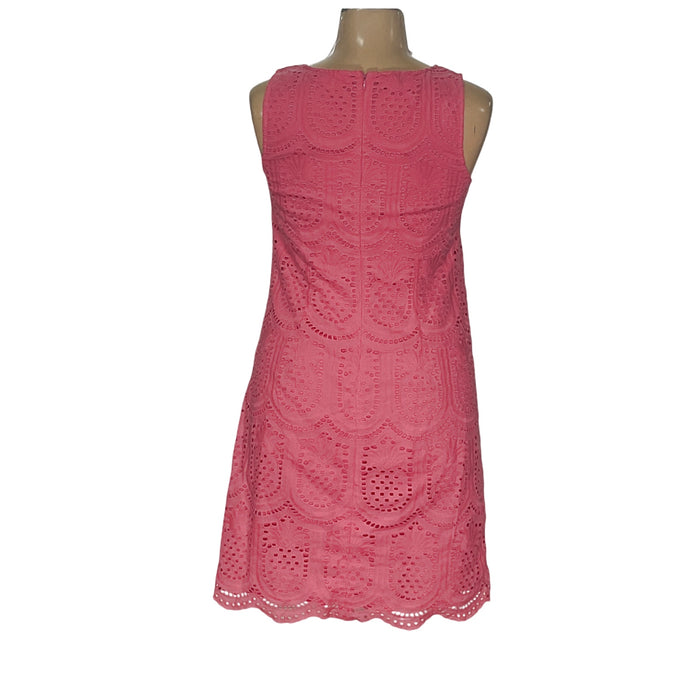 Talbots Pink Shift Dress, Size 10