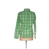 Abercrombie & Fitch Men's Green Dress Shirt