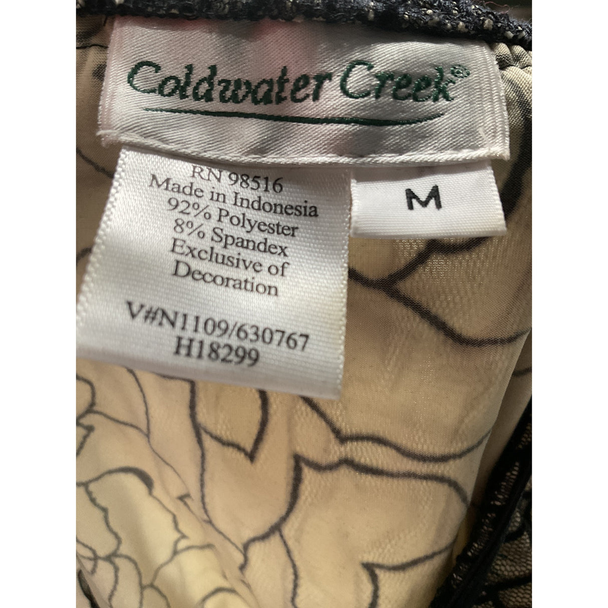 Coldwater Creek Multicolor A-Line Skirt