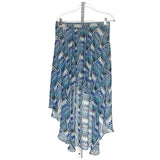 Bebe Blue A-Line Skirt Size S (Regular)