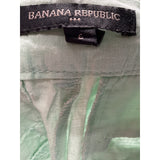 BNWT Banana Republic Green Linen Capri Pants Size 6