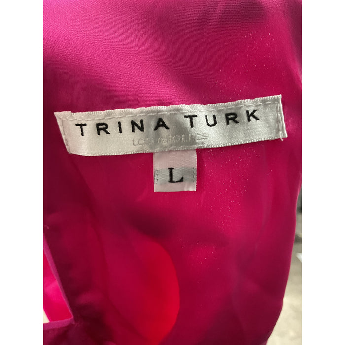 Trina Turk Pink Polyester Tank - Women's L