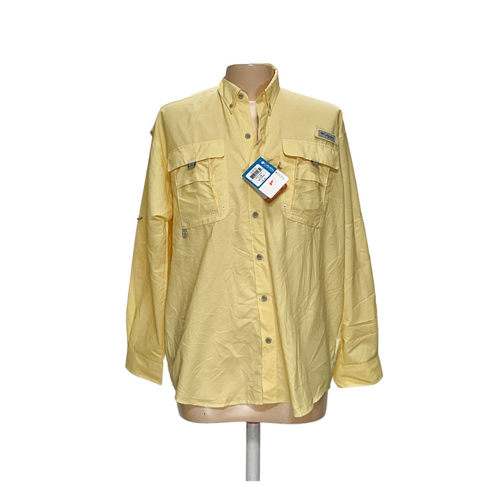 Columbia Men's Yellow Dress Shirt