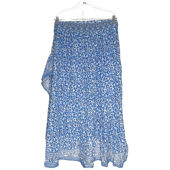 Vineyard Vines Blue Maxi Skirt - Women's L