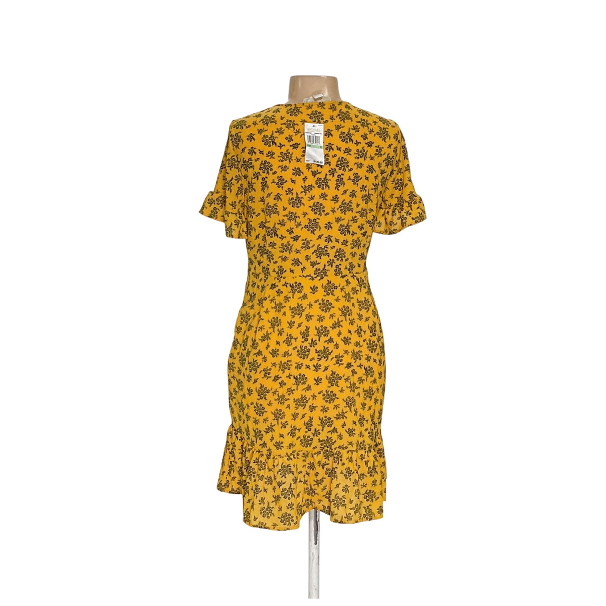 MICHAEL Kors Yellow Shirt Dress - Size 8