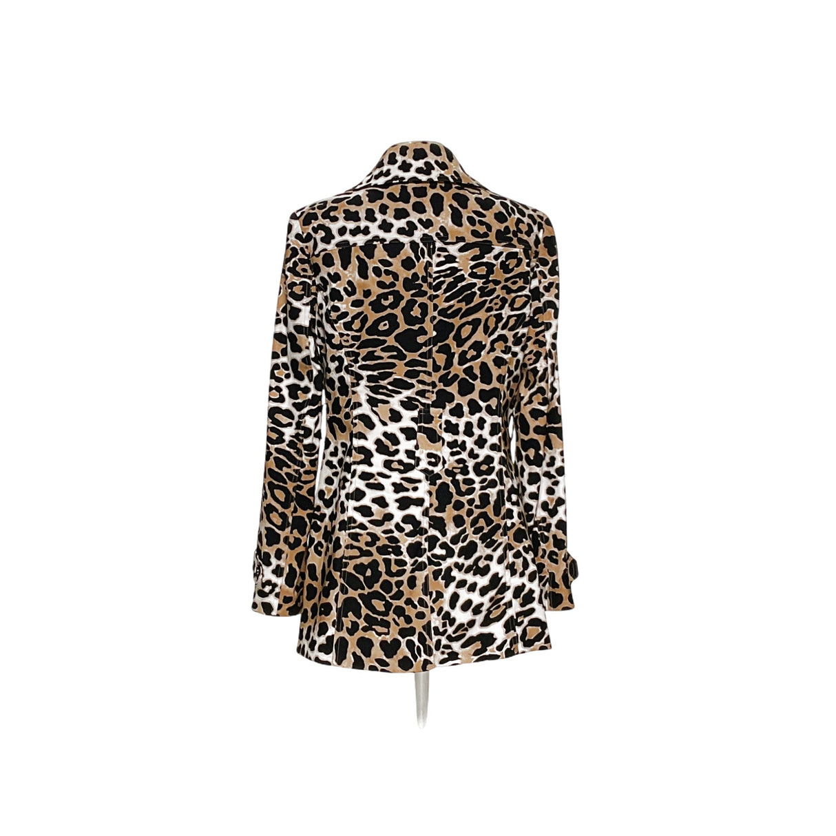 Cache Black Animal Print Jacket - Size M