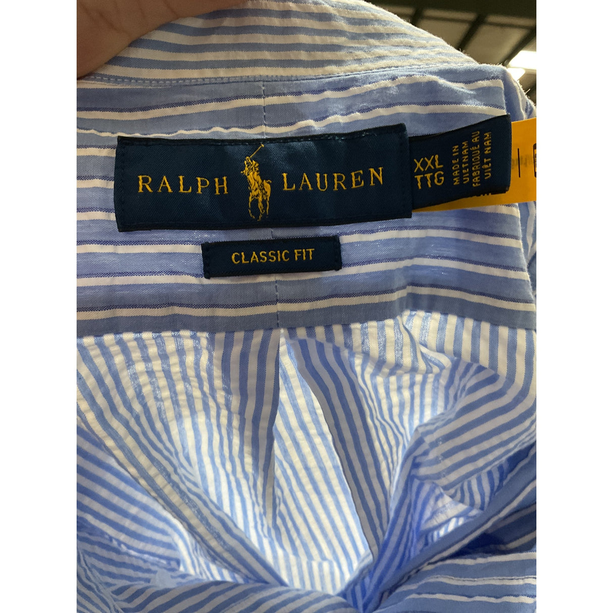 Ralph Lauren Blue Dress Shirt - Big & Tall 2XL