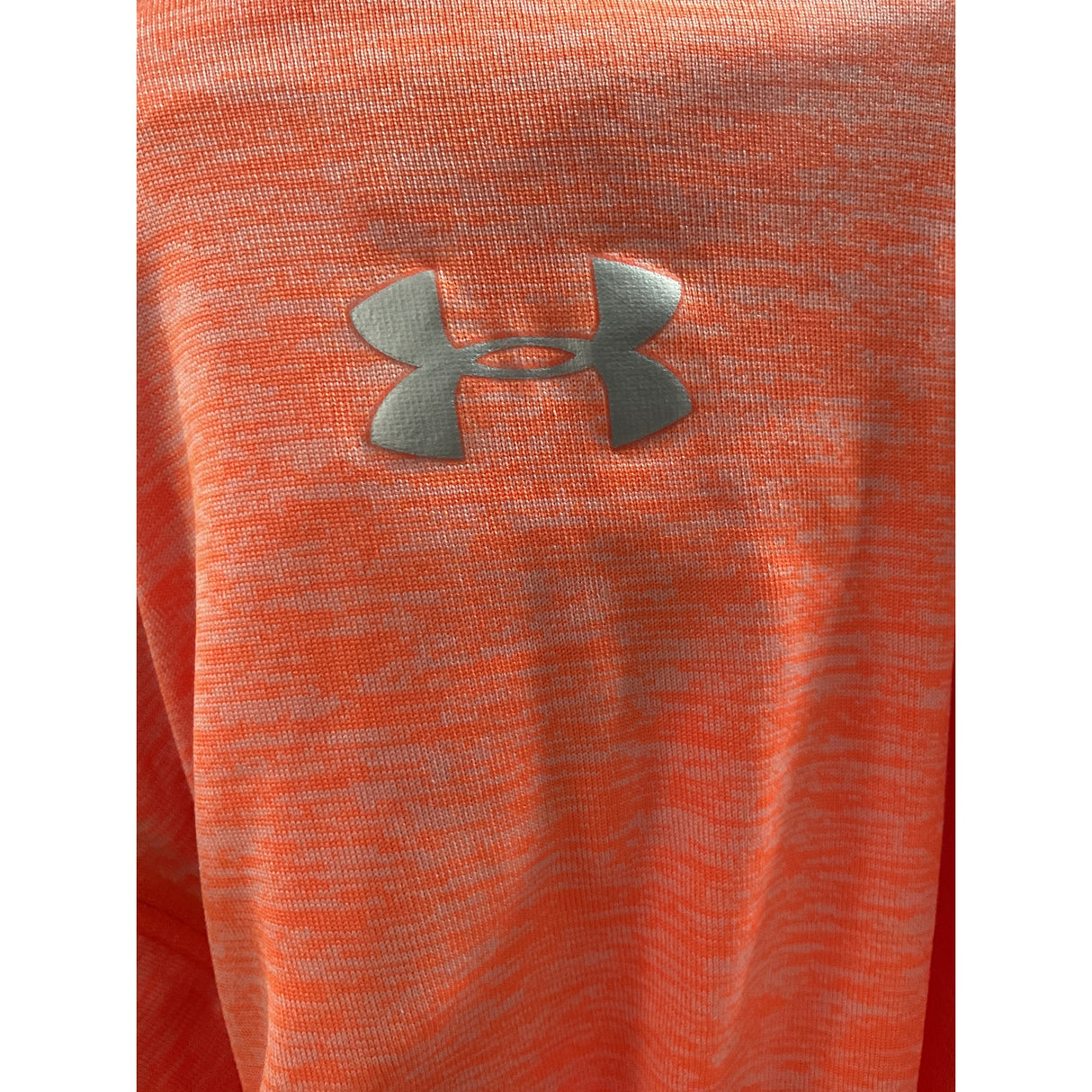 Under Armour Women's Orange Henley Sweatshirt