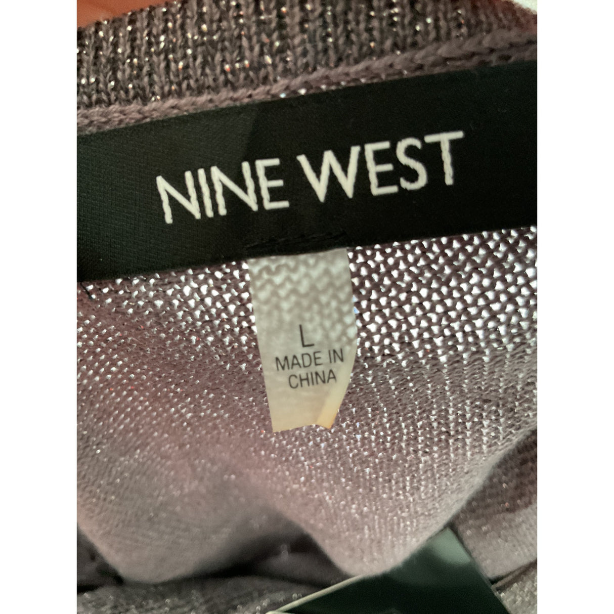 Nine West Gray Shift Dress - Medium