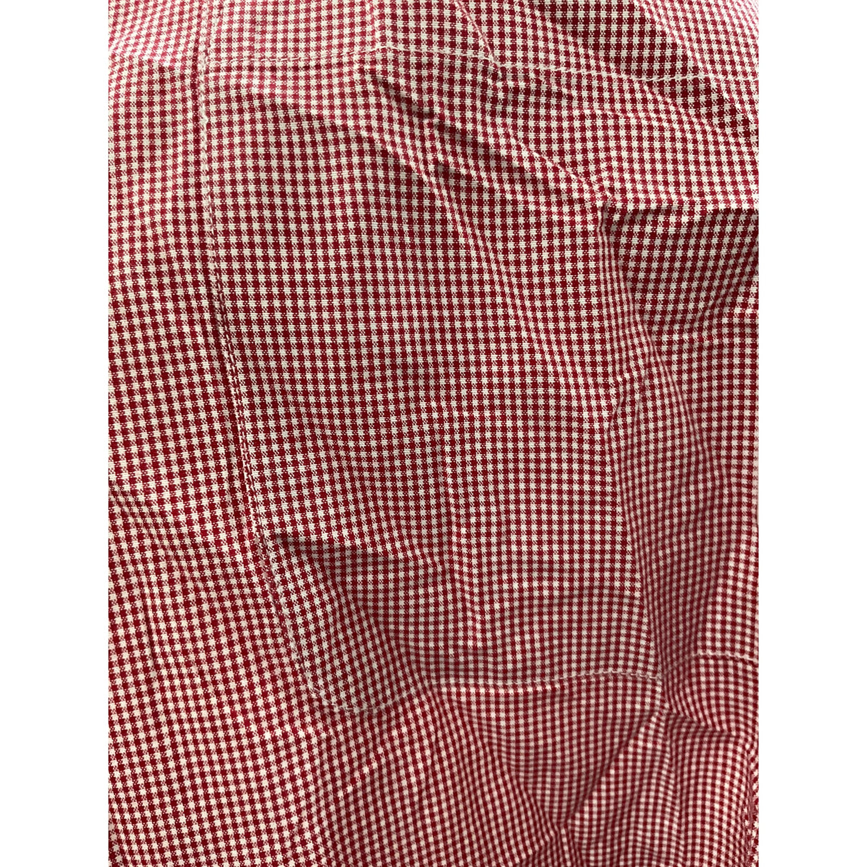 Nautica Men's Red Plaid Button-Down Shirt (L)