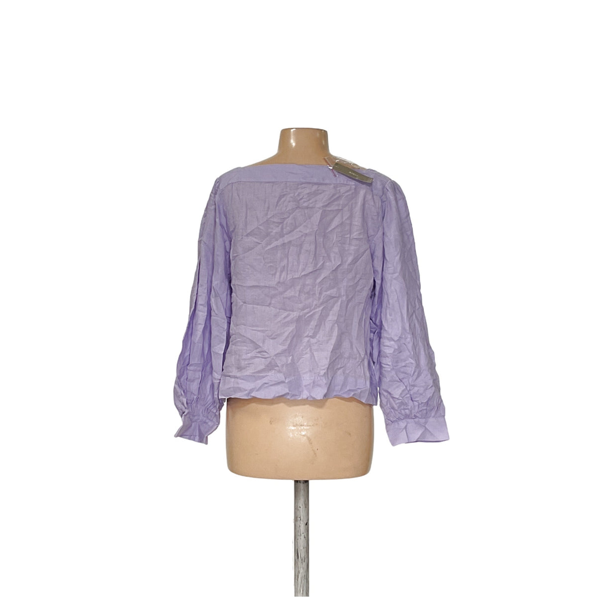 J. Crew Purple Button-Up Linen Top - Women's XL