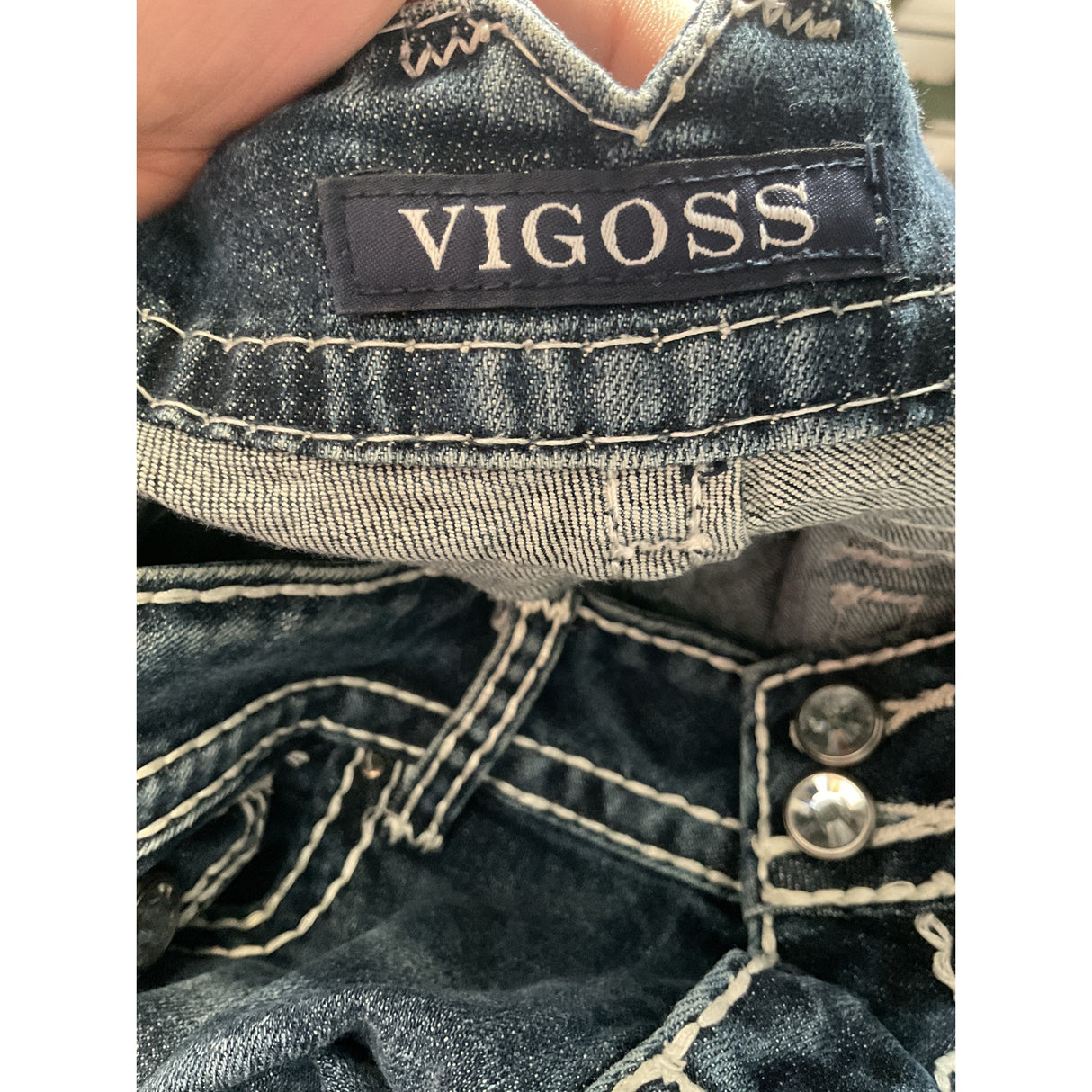 Vigoss Blue Straight Jeans - Women's Size 7/8