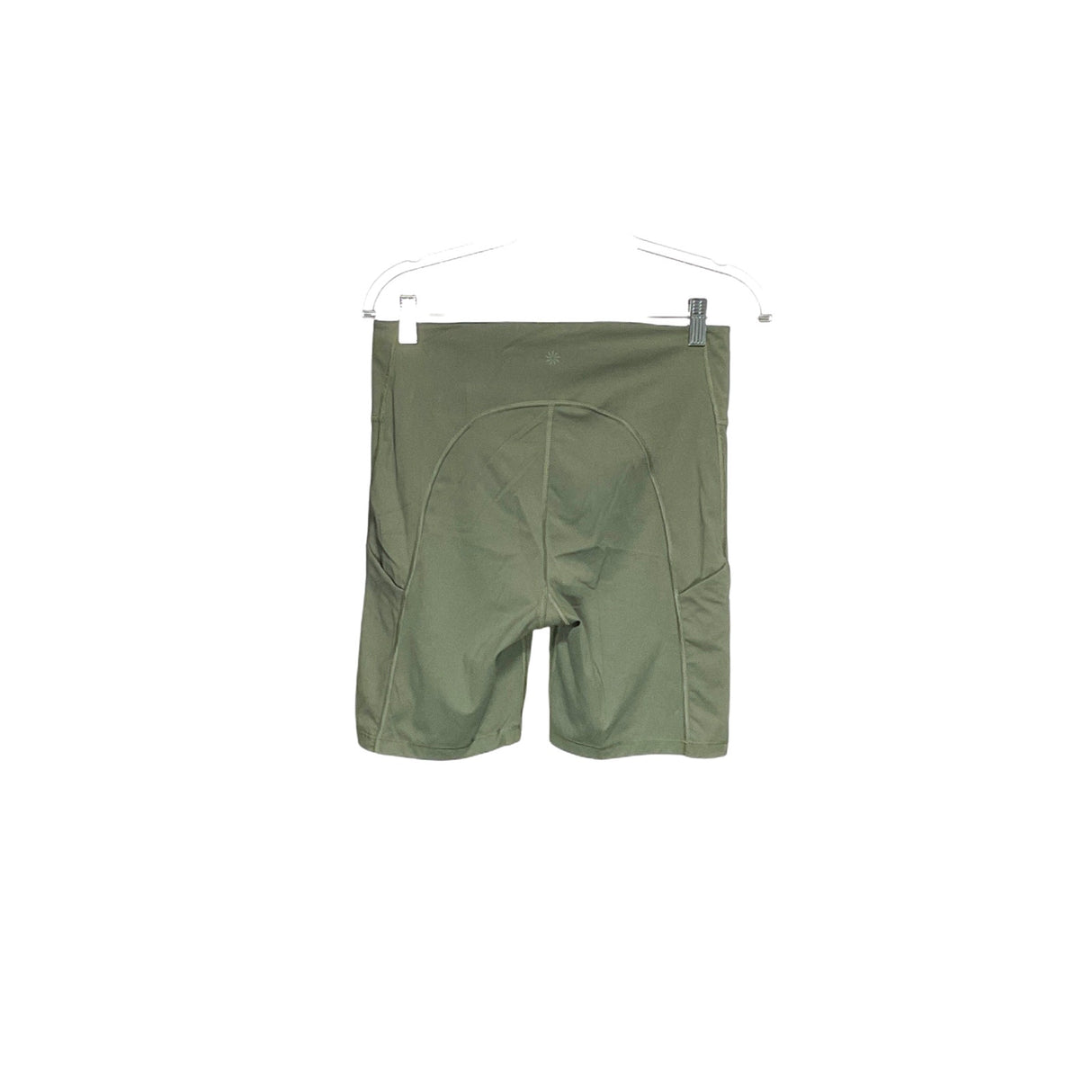 Athleta Green Nylon Athletic Shorts, Women's Size M