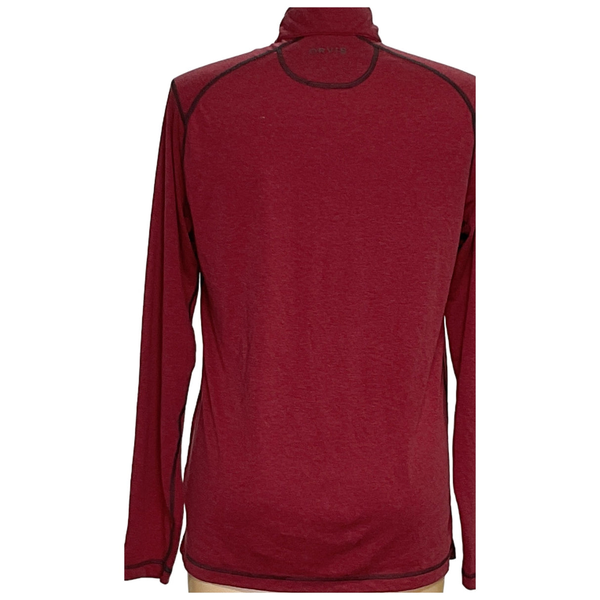 Orvis Men's Red Pullover Sweatshirt M