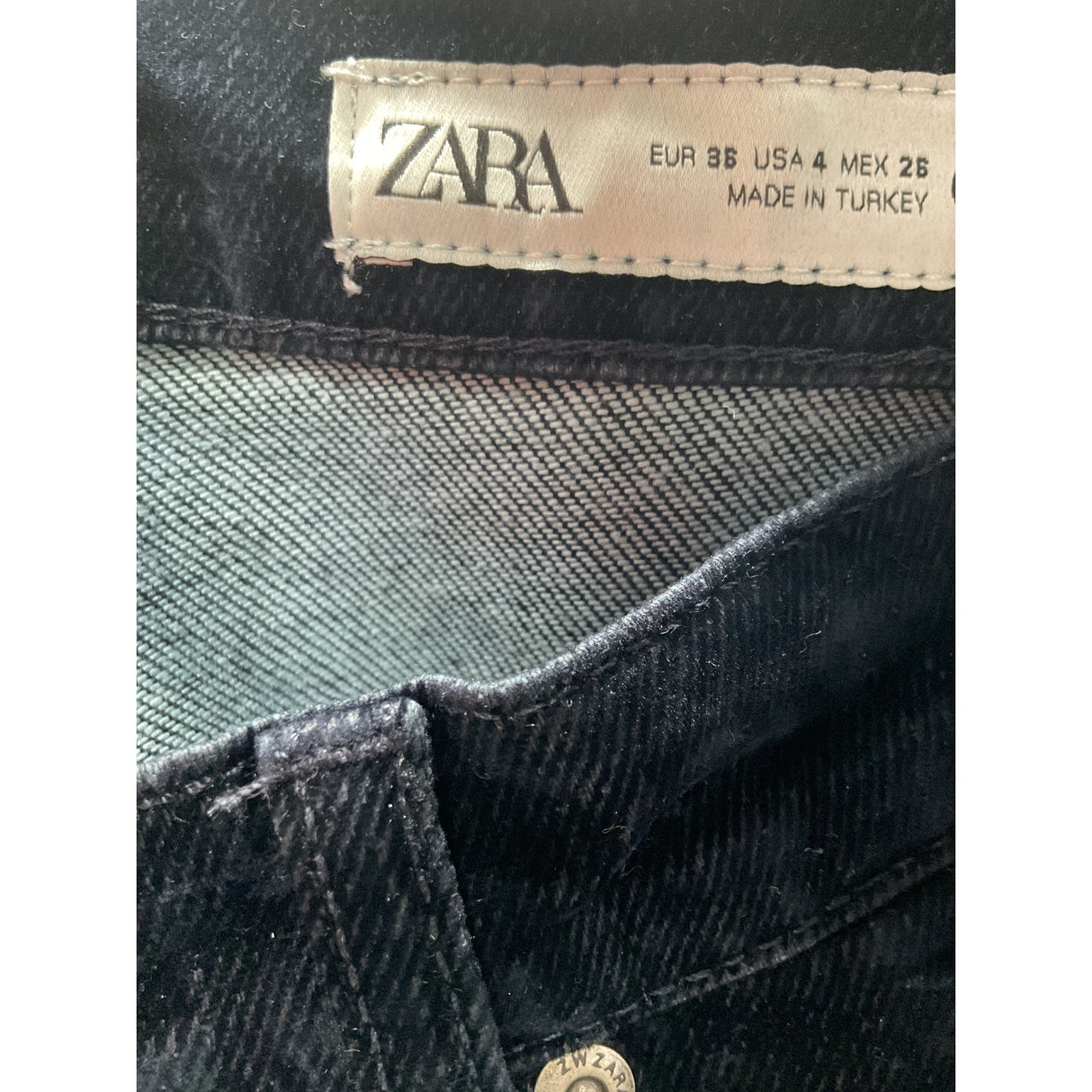 ZARA Blue Ankle Pants - Women's 4