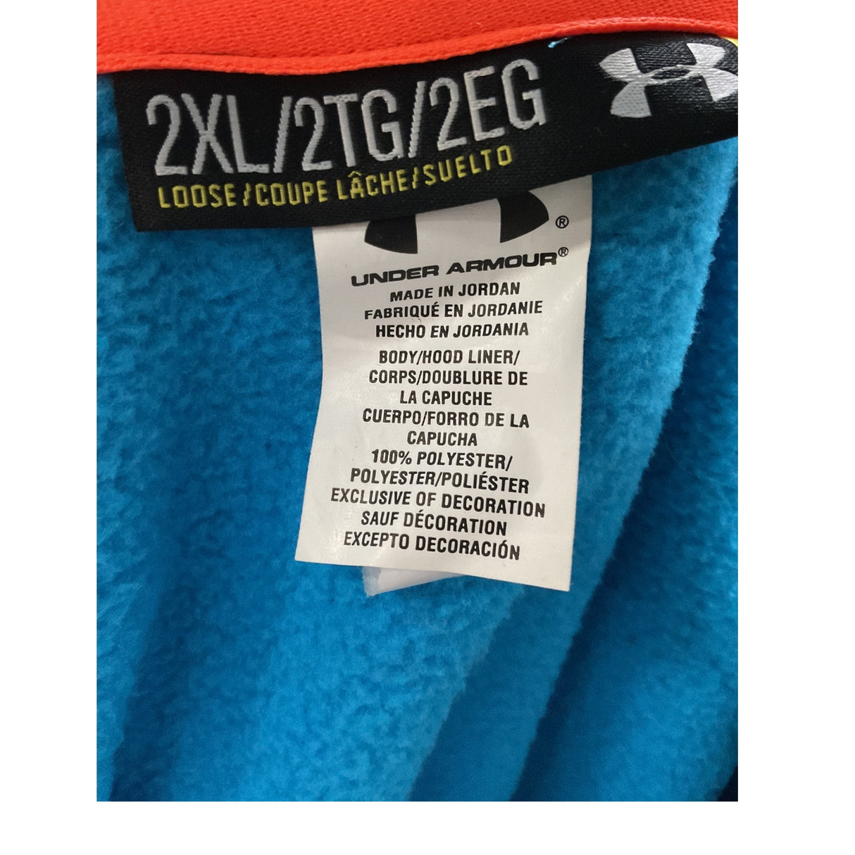 Under Armour 2XL Multicolor Hoodie