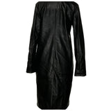 Tahari Black Overcoat XS