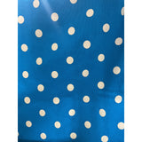 ZARA Blue Polka Dot Bodycon Dress