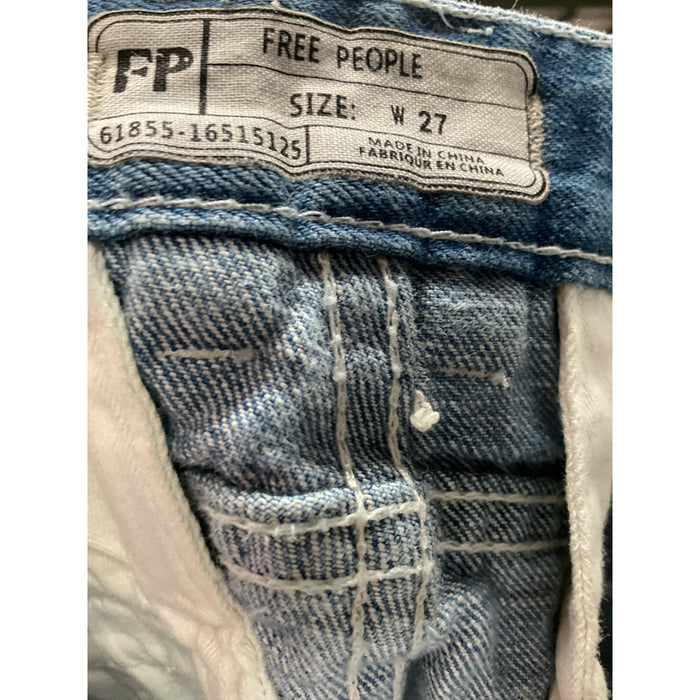 Free People Blue Sailor Shorts - Women's Size 27