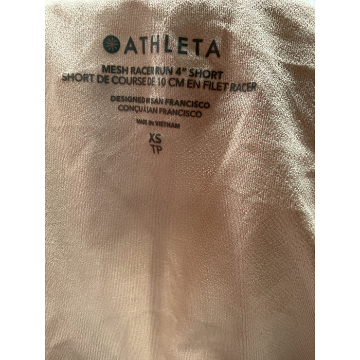 Athleta White Ponte Athletic Shorts XS