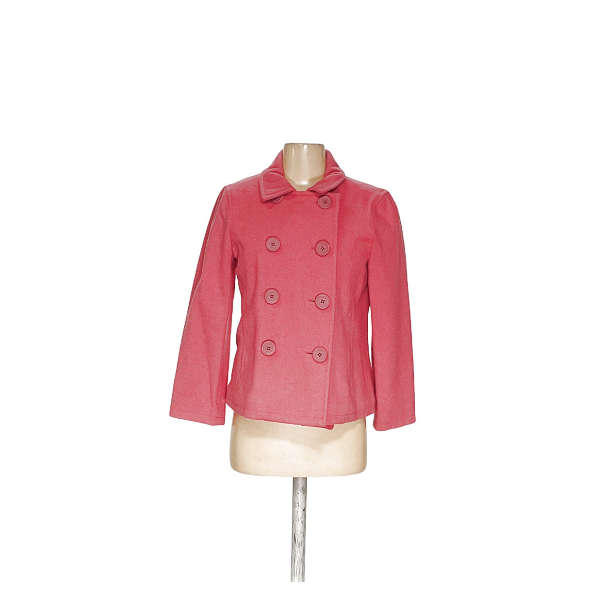 A&F Pink Wool Coat