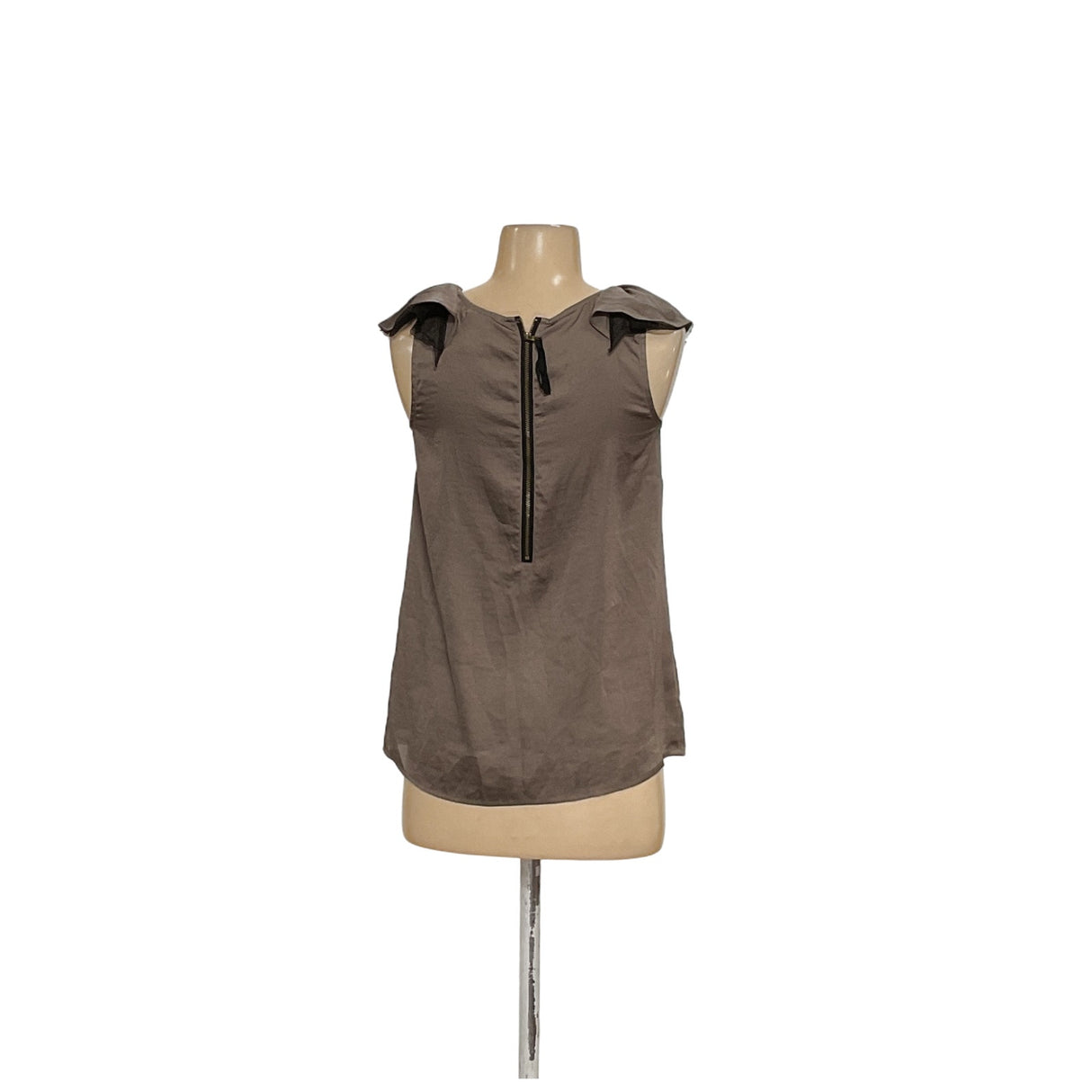 LOFT Brown XS Blouse - 25 in length