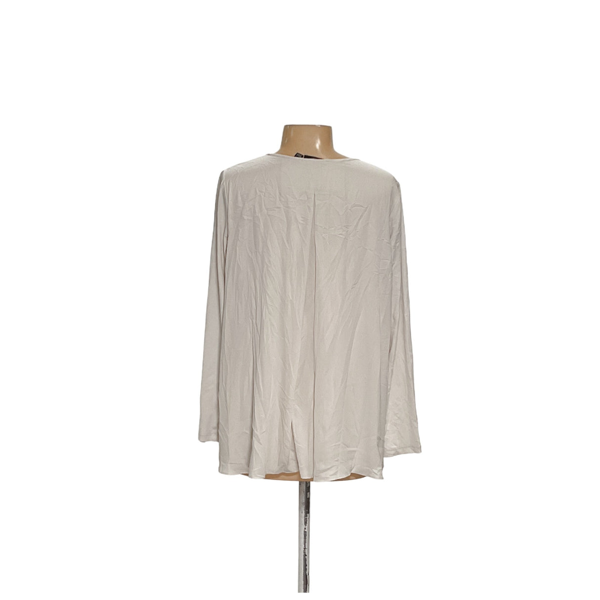 Susan Graver Cream Blouse - Size M