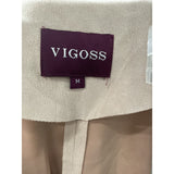 Vigoss Cream Blazer Women's Jacket M