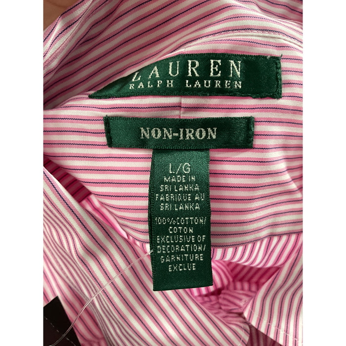 Lauren Ralph Lauren Pink Women's Button-Up Top