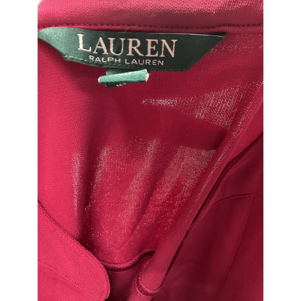 Lauren by Ralph Lauren Red Blouse - Size M