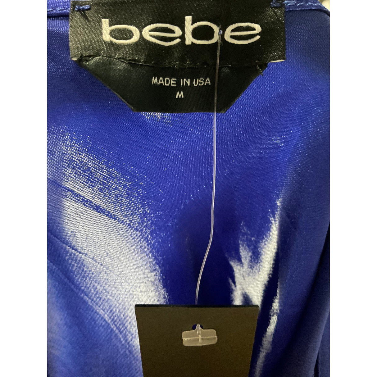 Bebe Blue Bodycon Dress, Size M