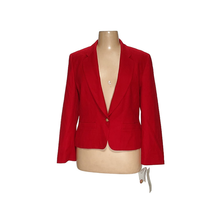 Pendleton Red Blazer - Women's Size 16