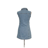 ZARA Blue Shirt Dress, Size M