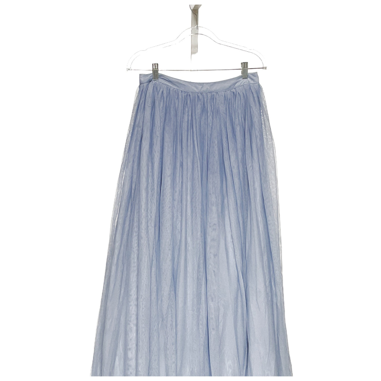 ASOS Blue Chiffon Maxi Skirt Size 6