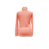 Under Armour Women's Orange Henley Sweatshirt