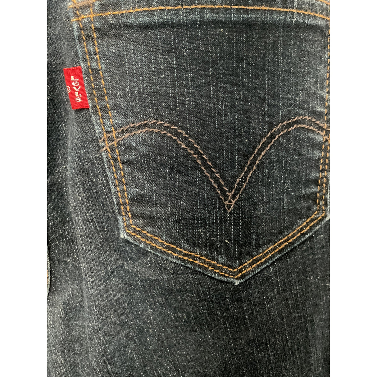 Levi's Blue Flare Jeans, Size 6