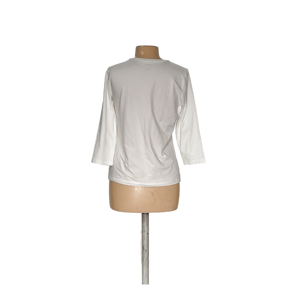 Chico's White Cotton Blouse 1