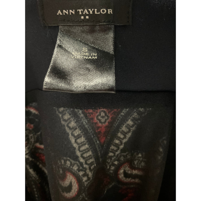 Ann Taylor Multicolor A-Line Midi Dress