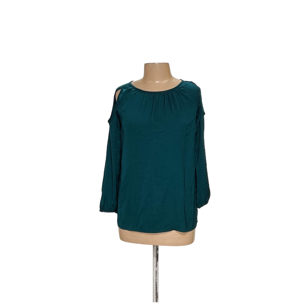 Cabi Green Polyester Blouse XS