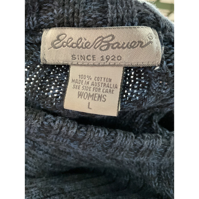 Eddie Bauer Blue Women's Pullover Sweater