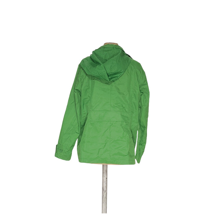 Lands' End Green Rain Coat